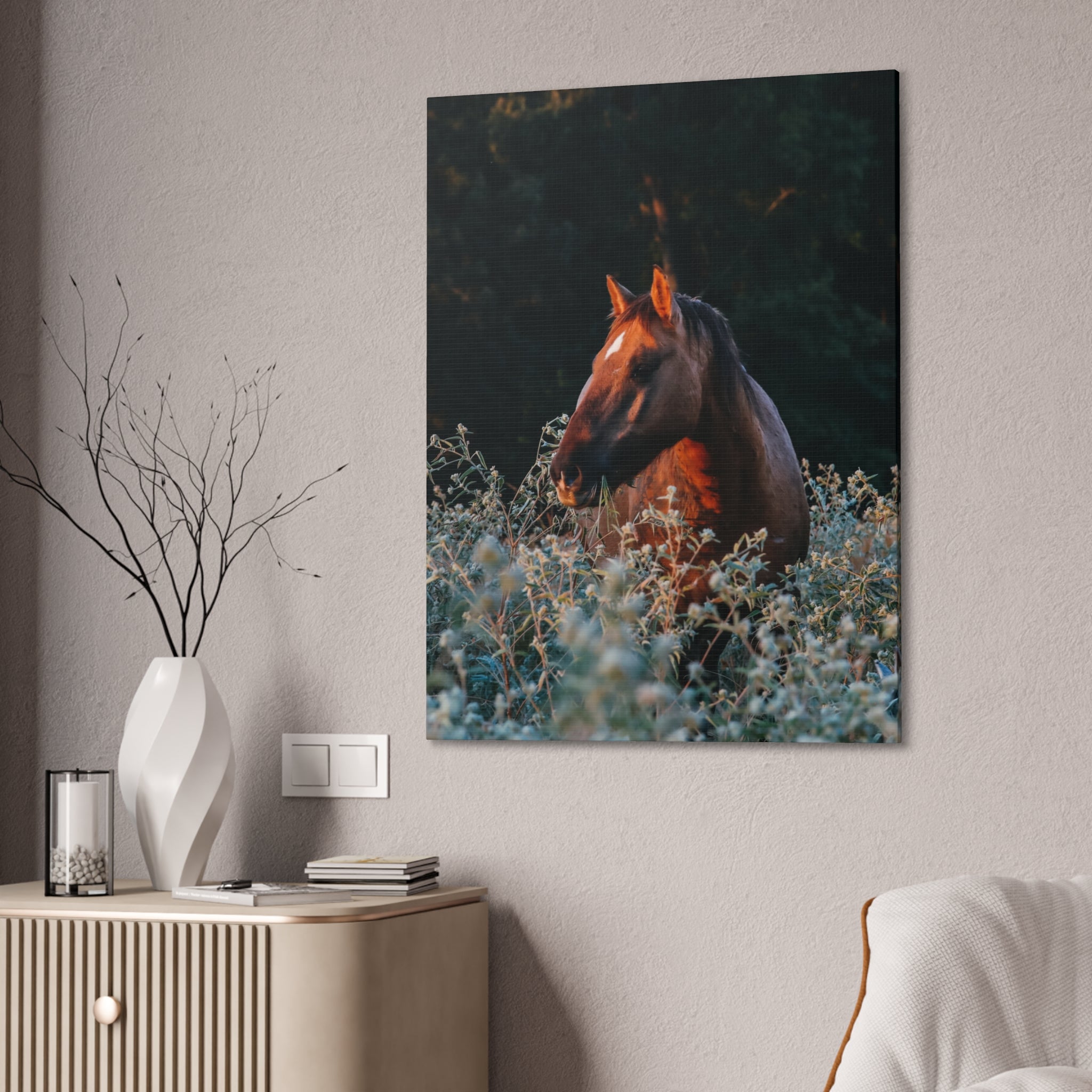 "The Still Small Voice" Canvas
