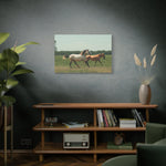 Load image into Gallery viewer, "Running With Her Son" Canvas
