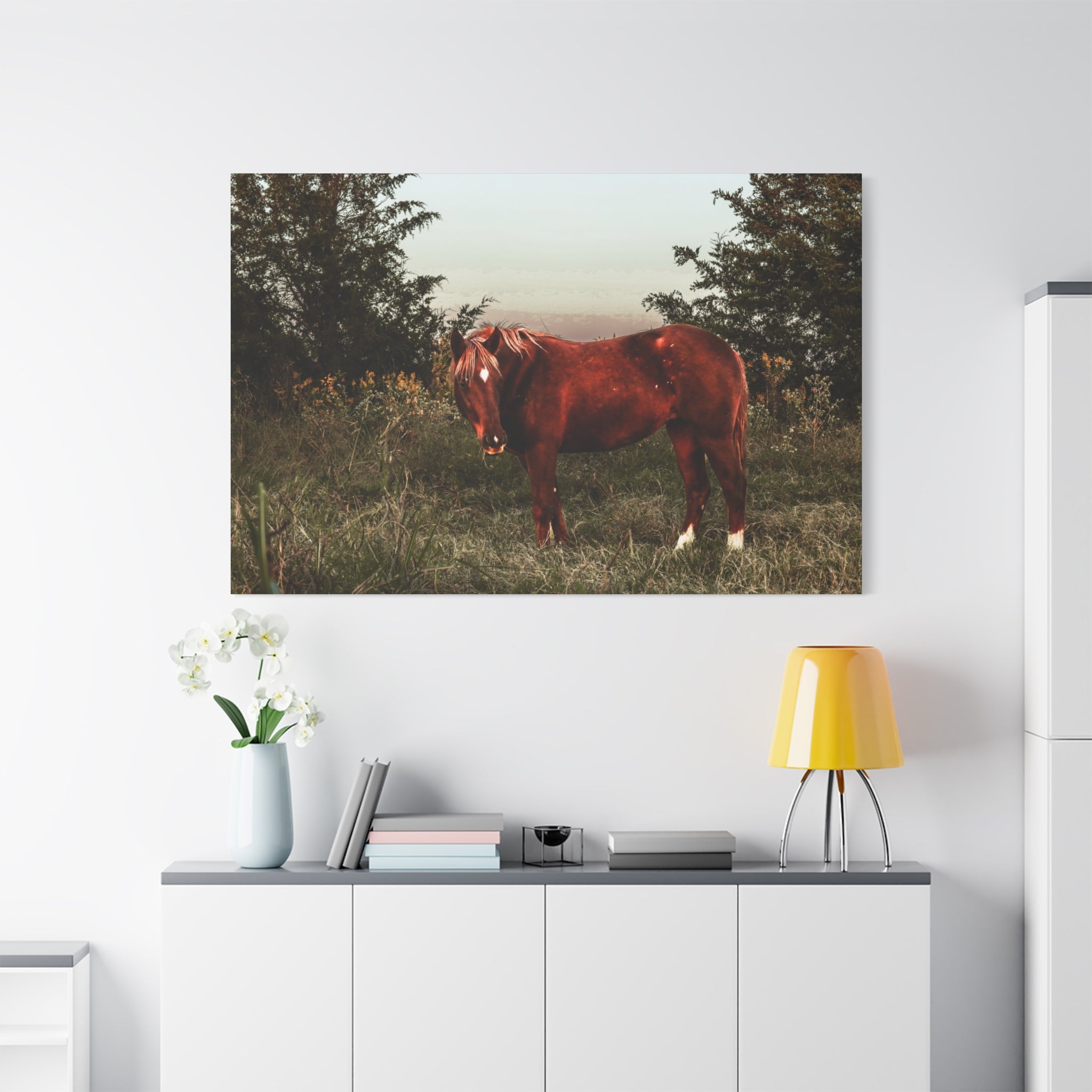 "Ember in the Field" Canvas