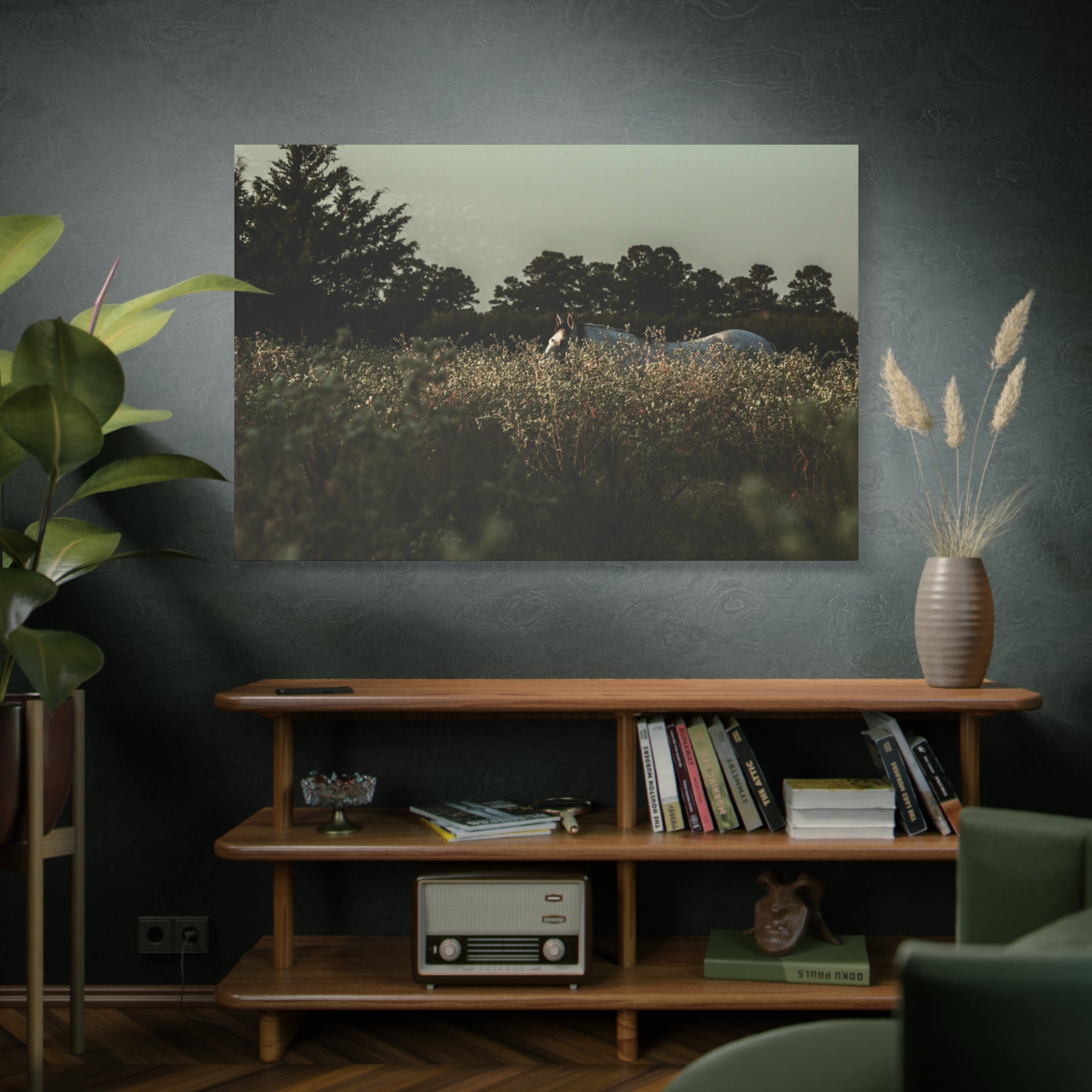 "The Watcher of the Field" Canvas