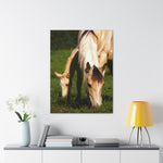 Load image into Gallery viewer, "Learning From Her Hoofprints" Canvas
