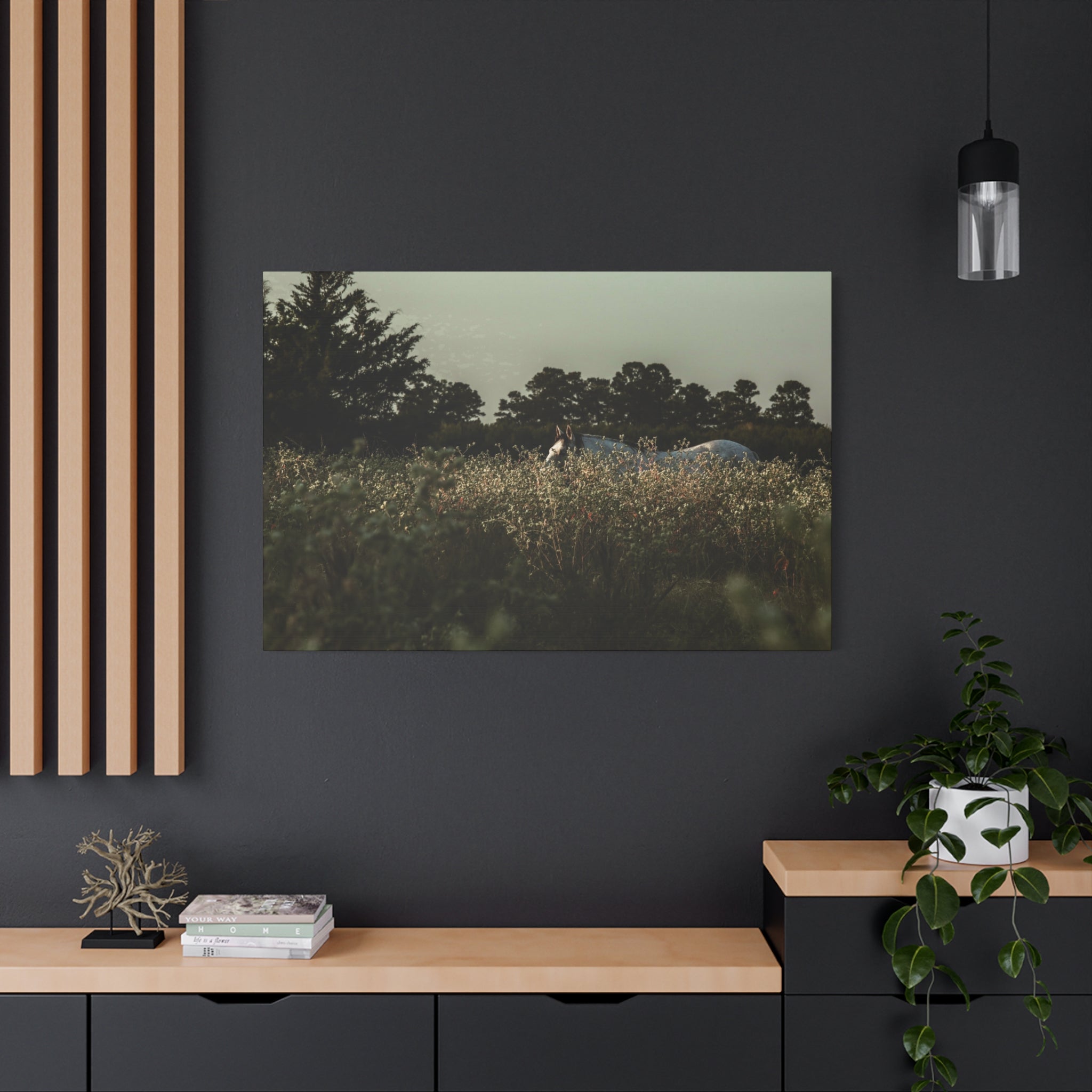 "The Watcher of the Field" Canvas