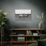 Load image into Gallery viewer, "Chasing His Shadow" Canvas
