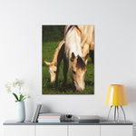 Load image into Gallery viewer, "Learning From Her Hoofprints" Canvas
