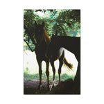 Load image into Gallery viewer, "Beneath the Watchful Trees" Canvas
