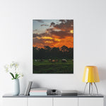 Load image into Gallery viewer, "When the Sky Catches Fire" Canvas
