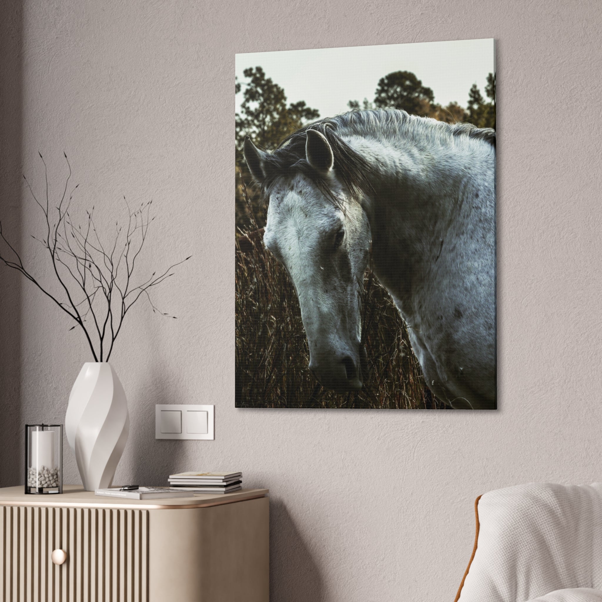 "White Horse" Canvas