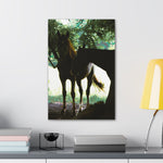 Load image into Gallery viewer, "Beneath the Watchful Trees" Canvas
