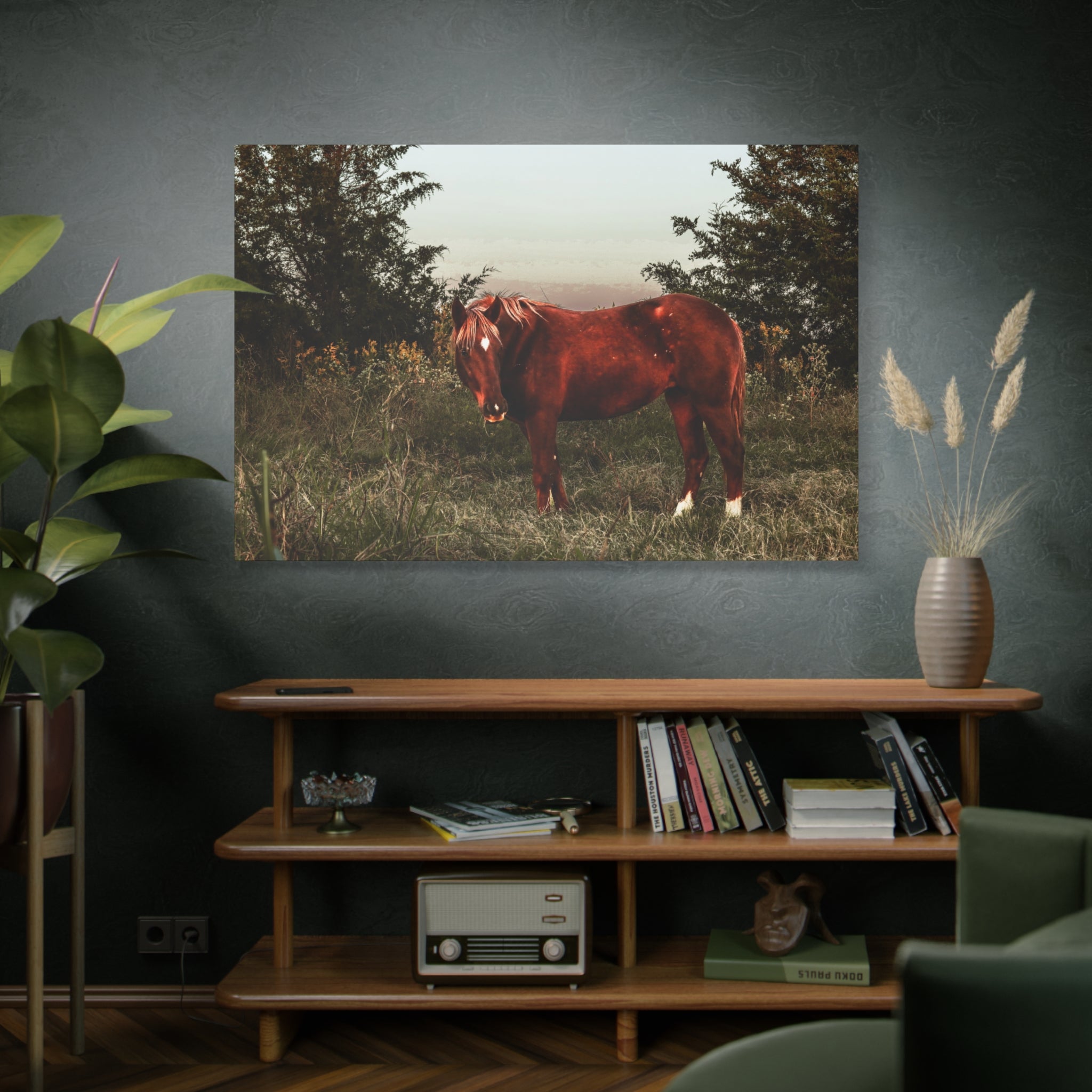 "Ember in the Field" Canvas