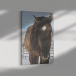 Load image into Gallery viewer, &quot;Brave Bear&quot; Canvas Wall Hanging
