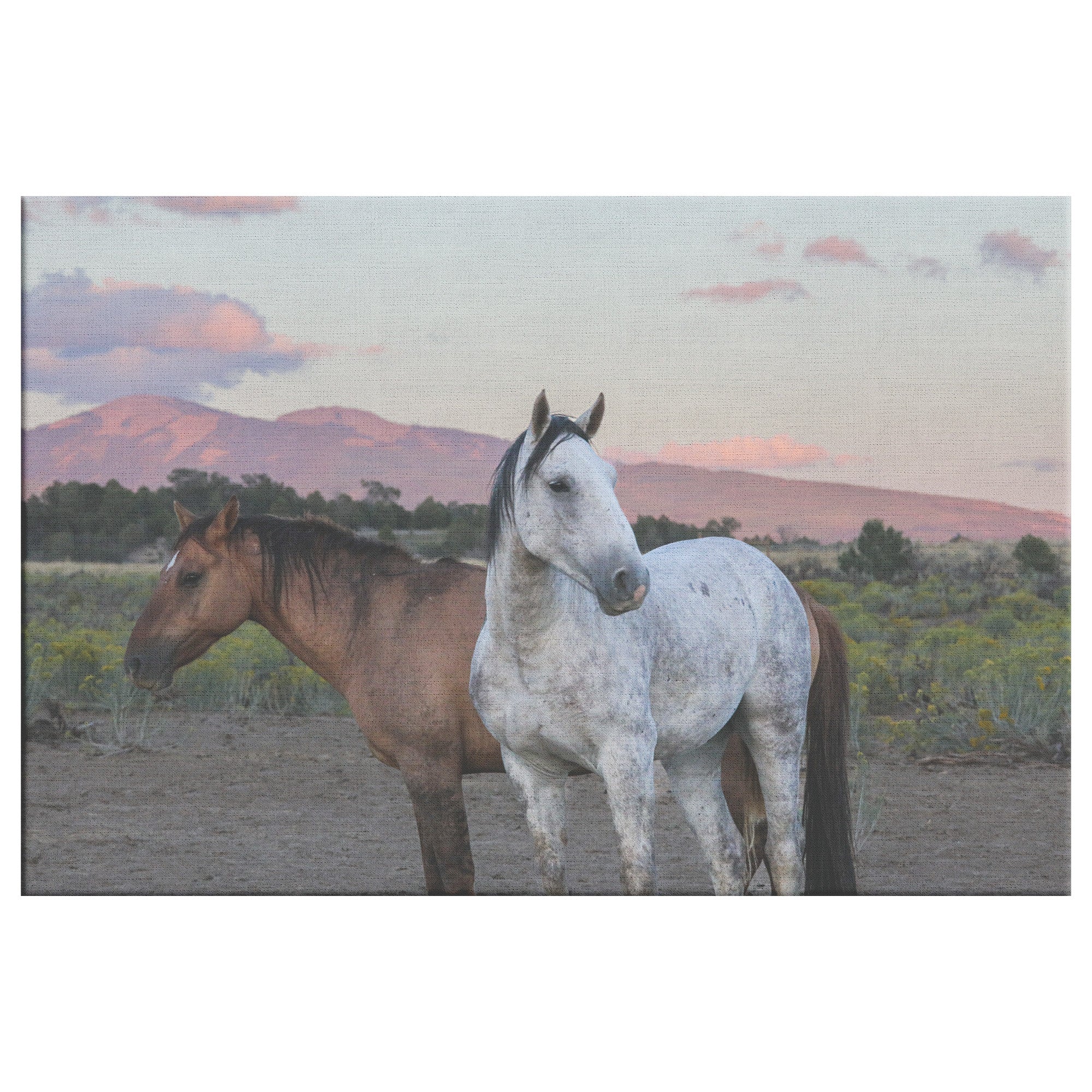 "Companionship" Canvas Wall Hanging