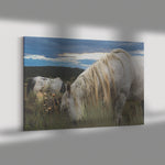 Load image into Gallery viewer, &quot;Fairy Knots&quot; Canvas Wall Hanging
