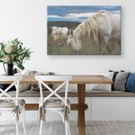 Load image into Gallery viewer, &quot;Fairy Knots&quot; Canvas Wall Hanging
