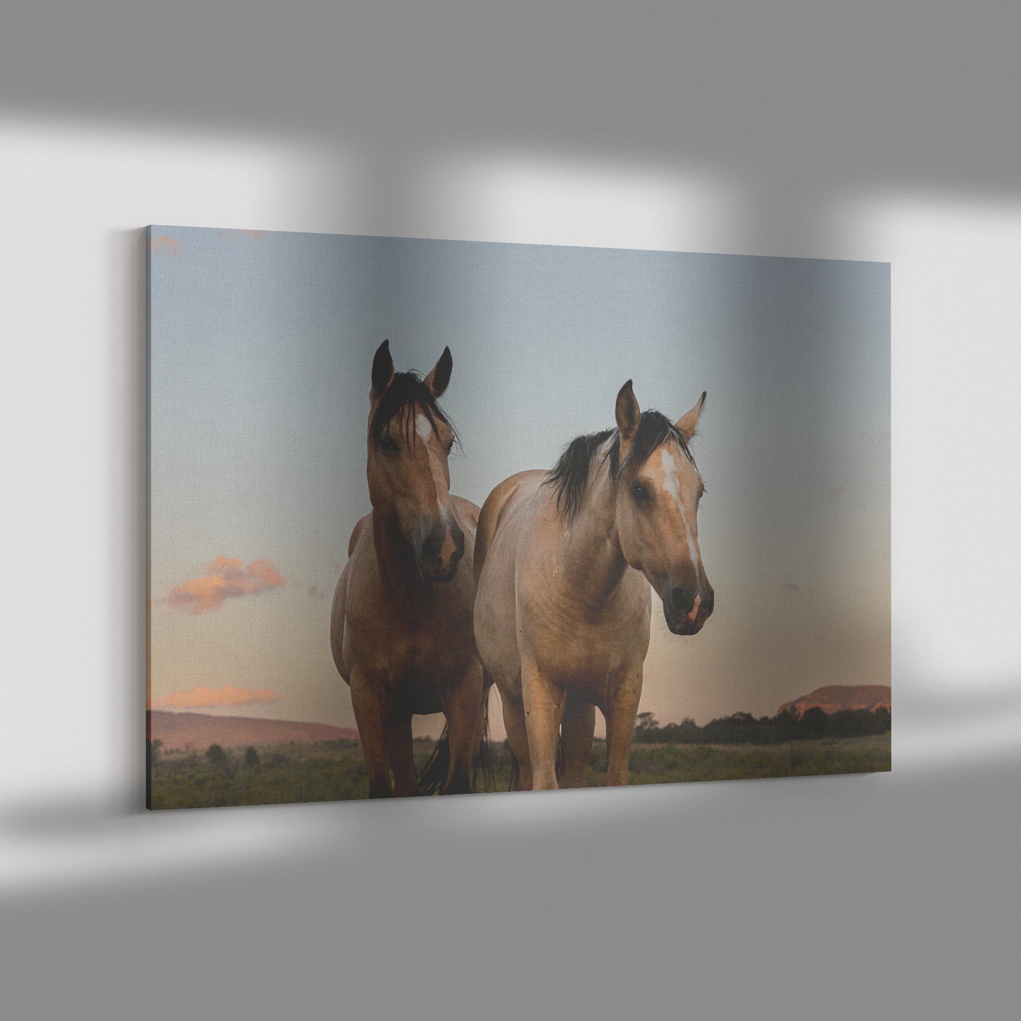 "Golden Glow" Canvas Wall Hanging