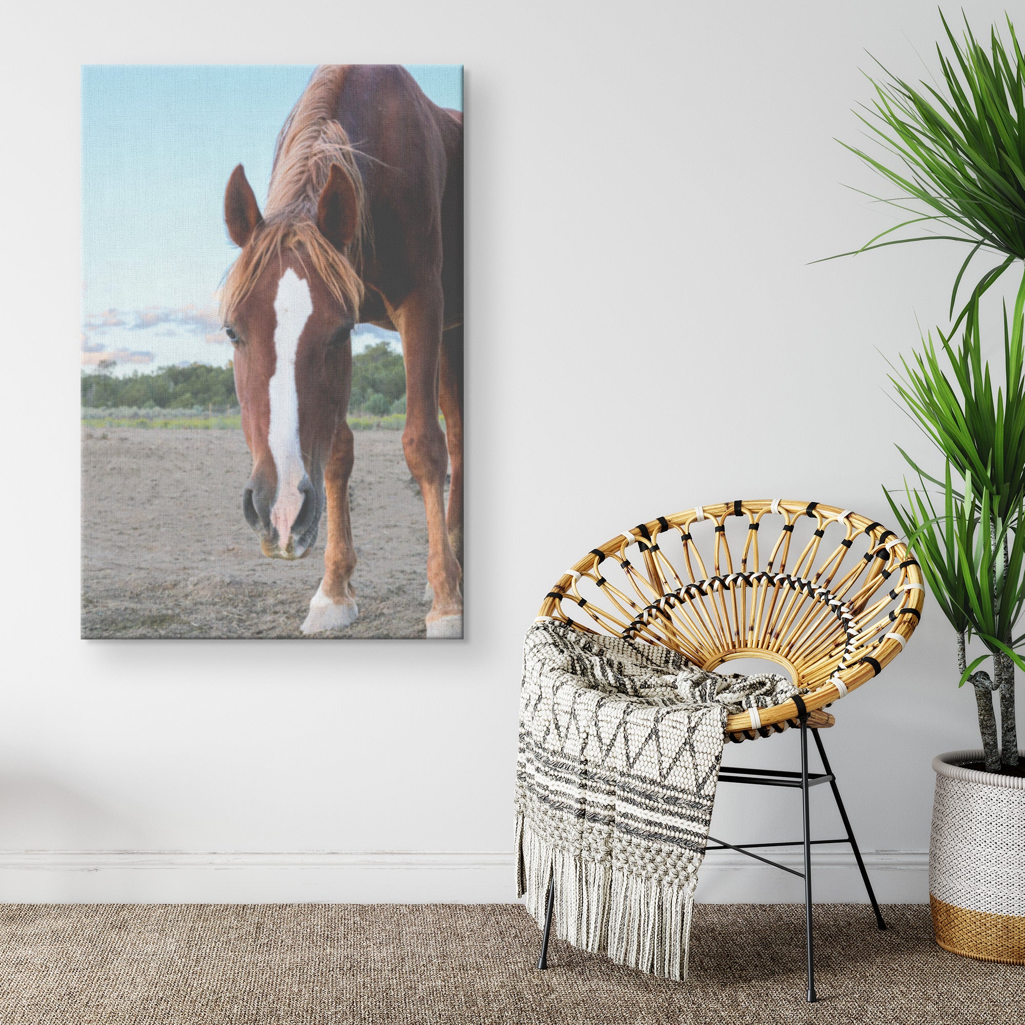 "Sirocco" Canvas Wall Hanging
