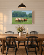 Load image into Gallery viewer, Bonding in the Meadow canvas print
