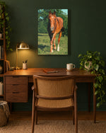 Load image into Gallery viewer, Eyes Set Forward canvas print
