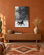 Load image into Gallery viewer, Goose Running Wild canvas print
