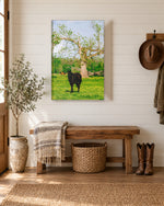 Load image into Gallery viewer, Midnight Blooms canvas print
