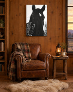Load image into Gallery viewer, Marked and Unmoved canvas print
