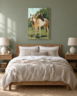 Load image into Gallery viewer, Oliver the Curious and His Brother canvas print
