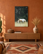 Load image into Gallery viewer, The Moment He Looked Up canvas print
