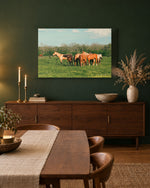 Load image into Gallery viewer, Together in the Meadow canvas print
