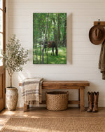 Load image into Gallery viewer, Unbothered by the World canvas print
