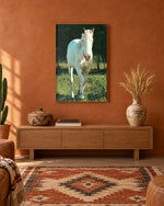 Load image into Gallery viewer, Where the Light Finds Him canvas print
