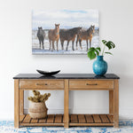Load image into Gallery viewer, &quot;First Snow&quot; Canvas Wall Hanging
