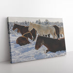 Load image into Gallery viewer, &quot;Sleeping Beauties&quot; Canvas Wall Hanging
