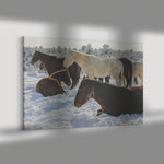Load image into Gallery viewer, &quot;Sleeping Beauties&quot; Canvas Wall Hanging
