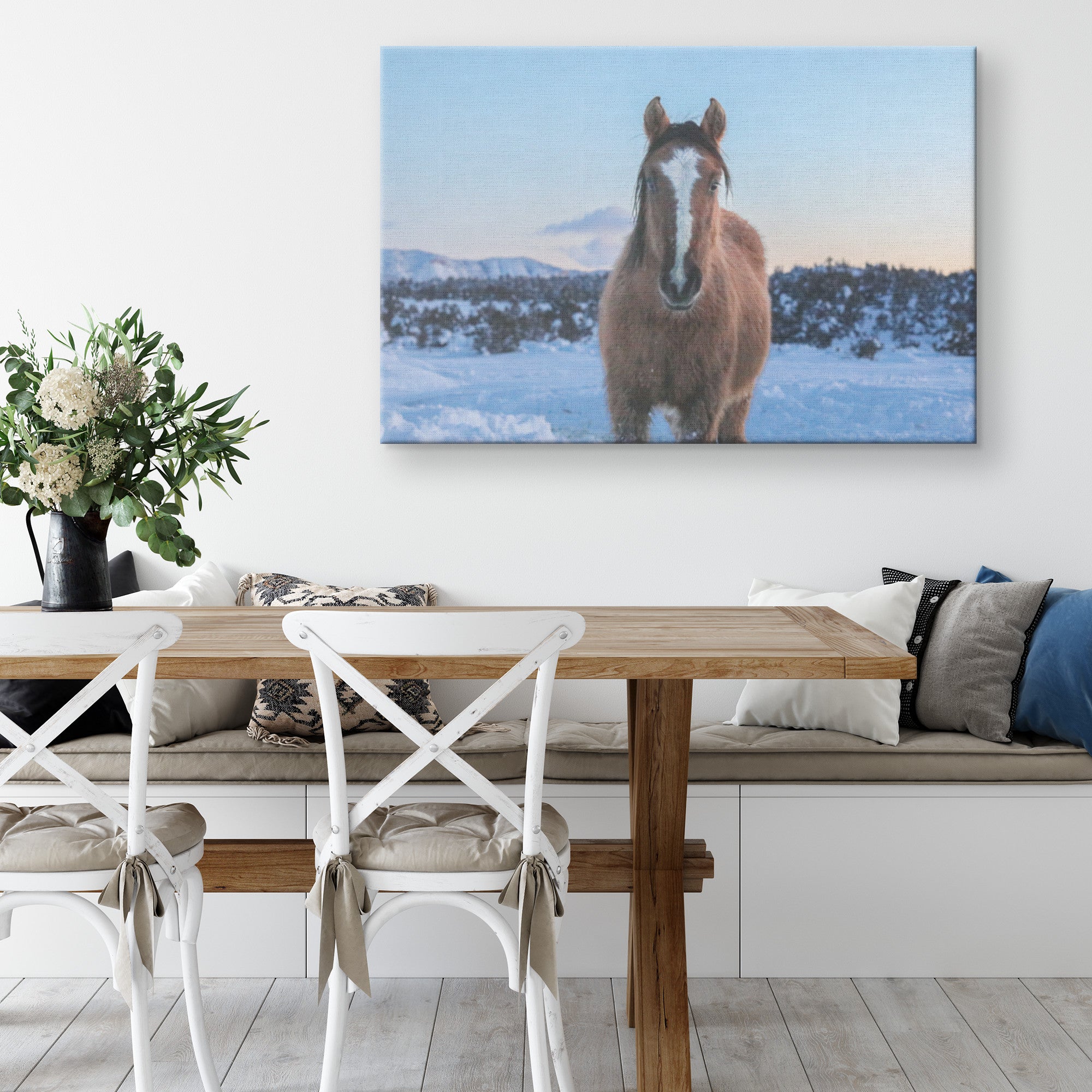 "Sunset Dreaming" Canvas Wall Hanging
