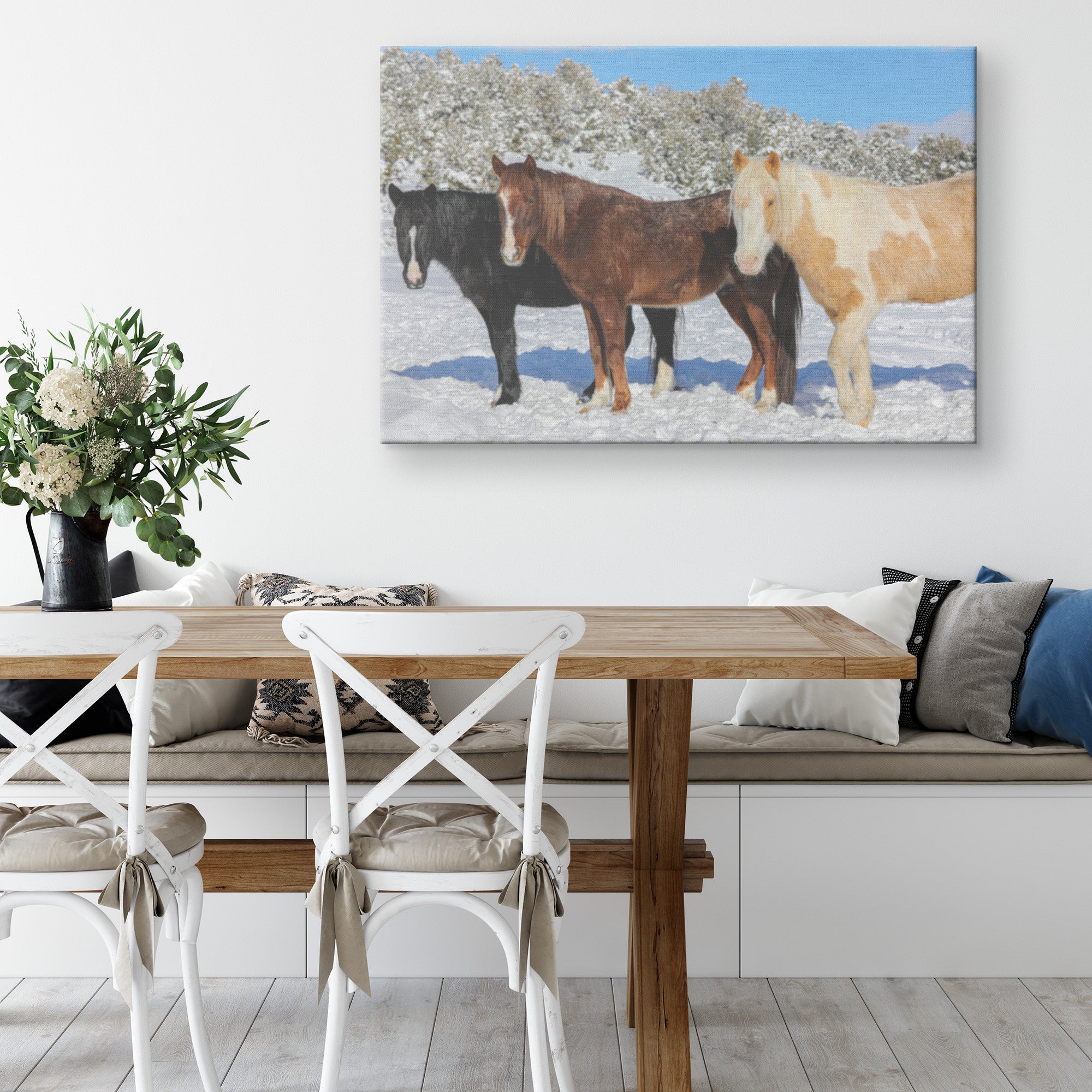 "Three Amigos" Canvas Wall Hanging