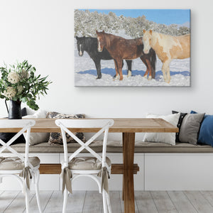 "Three Amigos" Canvas Wall Hanging